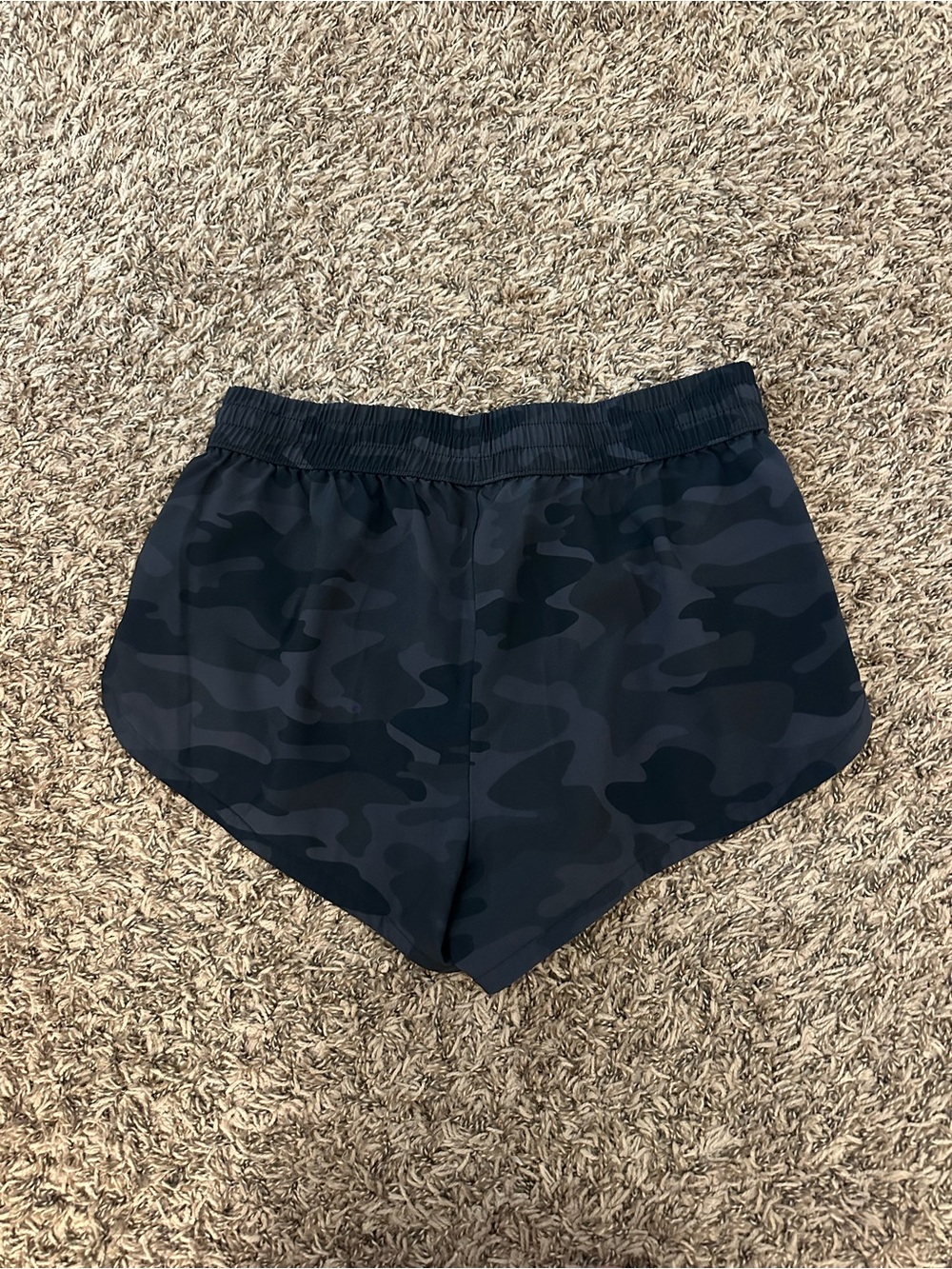 DSG Black Camo Women's Athletic Shorts - Picture 2 of 3